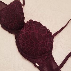 ⏳FINAL MARKDOWN⏳ VS Pink Date Bra in Maroon